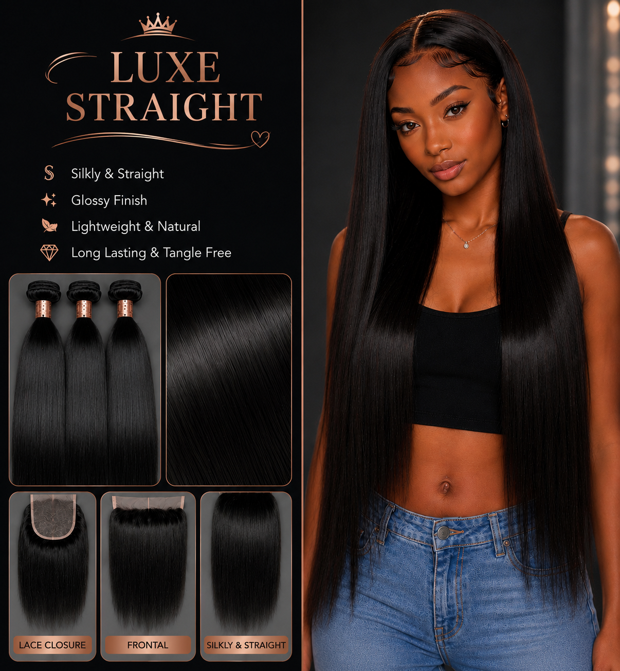 Luxe Straight bundles