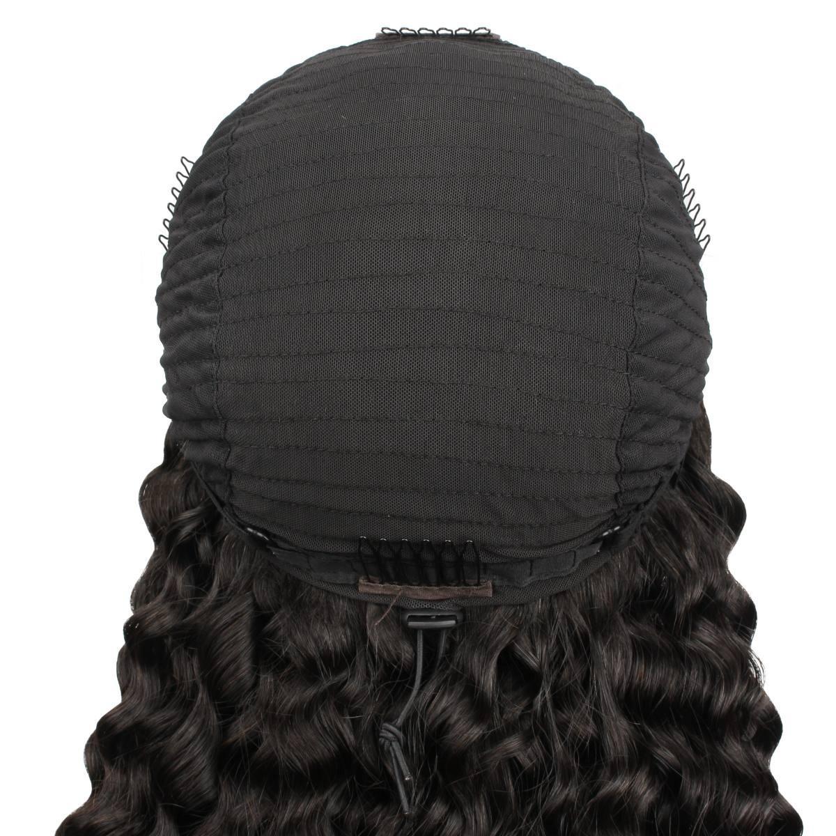 Aqua Water Wave Half Wig